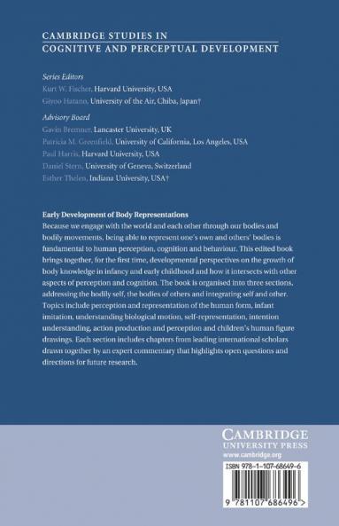 Early Development of Body Representations