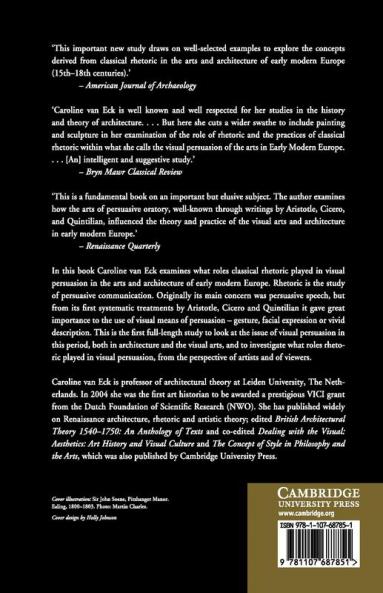 Classical Rhetoric and the Visual Arts in Early Modern Europe