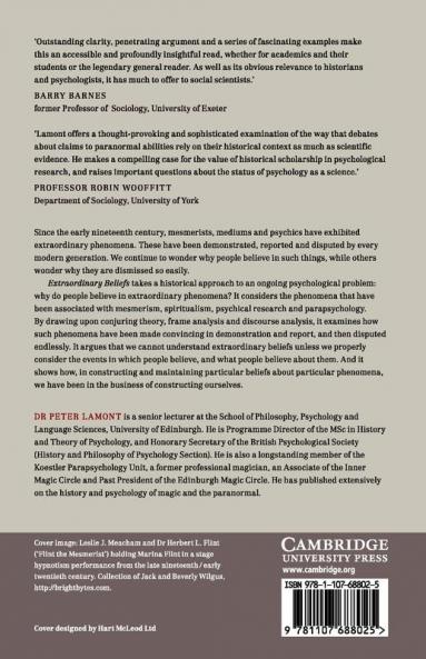 Extraordinary Beliefs