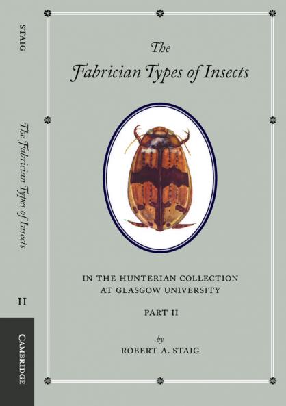 The Fabrician Types of Insects in the Hunterian Collection at Glasgow University