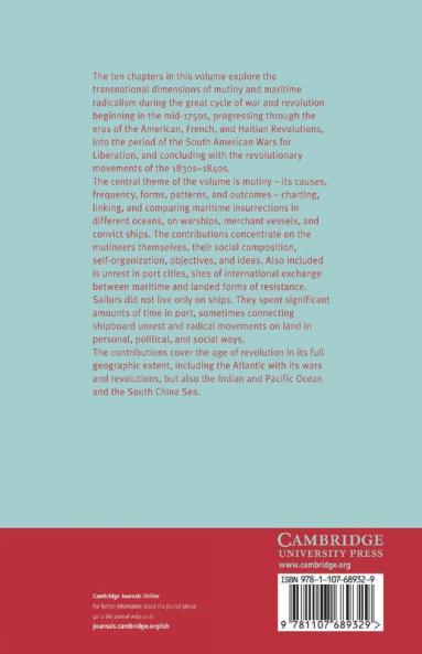 Mutiny and Maritime Radicalism in the Age of Revolution