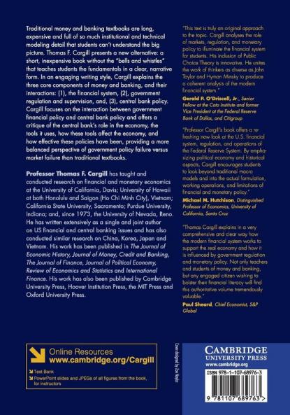 The Financial System Financial Regulation and Central Bank             Policy