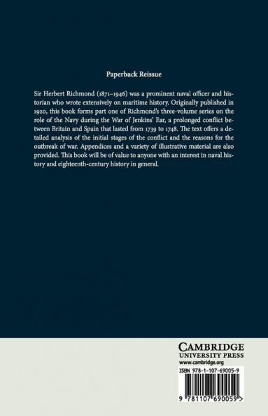 The Navy in the War of 1739-48
