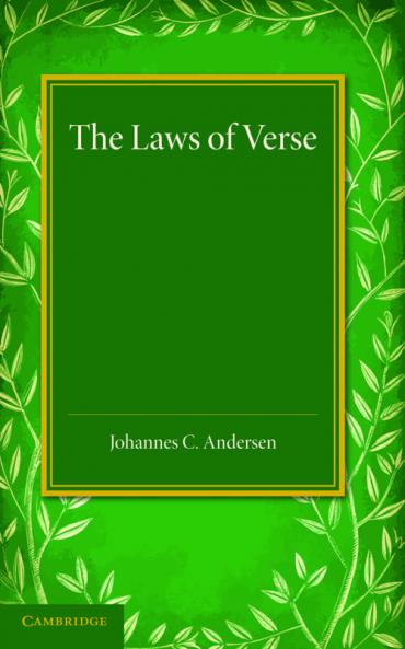 The Laws of Verse