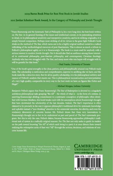 Franz Rosenzweig and the Systematic Task of Philosophy