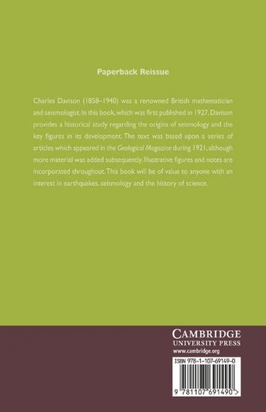 The Founders of Seismology