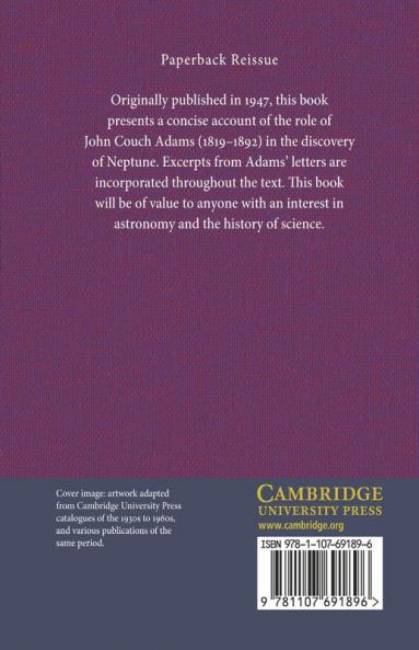 John Couch Adams and the Discovery of Neptune