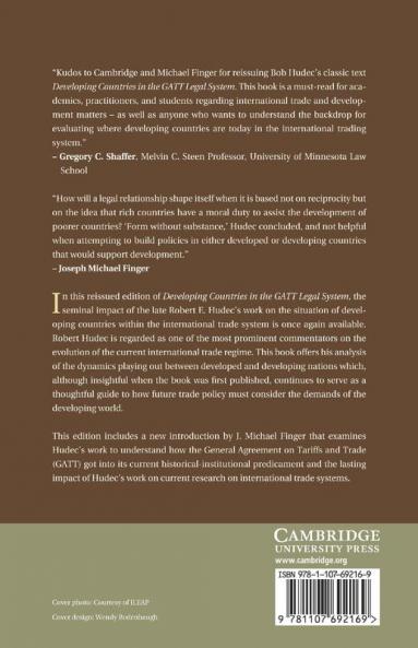 Developing Countries in the GATT Legal System