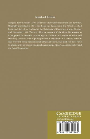 Australia in the World Crisis 1929 1933
