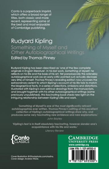 Something of Myself and Other Autobiographical Writings
