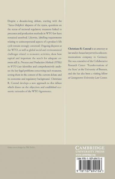 Processes and Production Methods (PPMs) in WTO             Law