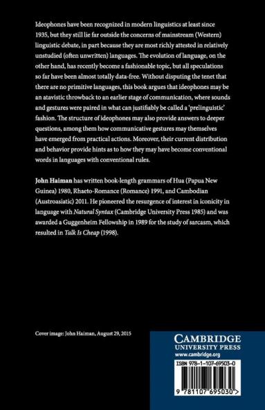 Ideophones and the Evolution of Language
