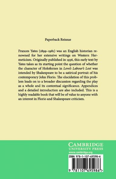 A Study of Love's Labour's Lost