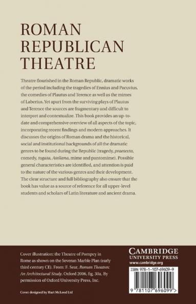 Roman Republican Theatre