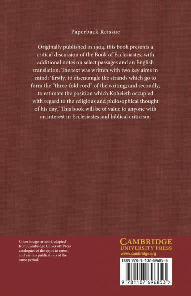 An Introduction to Ecclesiastes