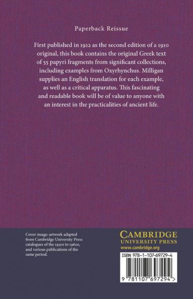Selections from the Greek Papyri