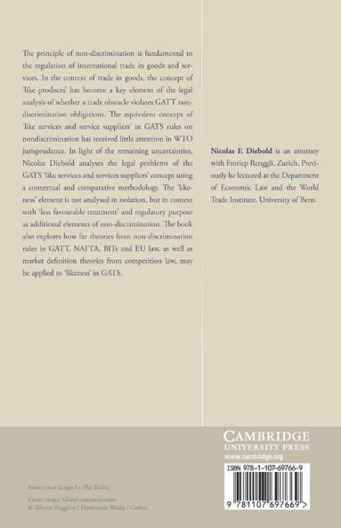 Non-Discrimination in International Trade in             Services