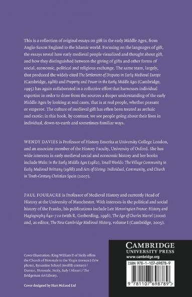 The Languages of Gift in the Early Middle             Ages