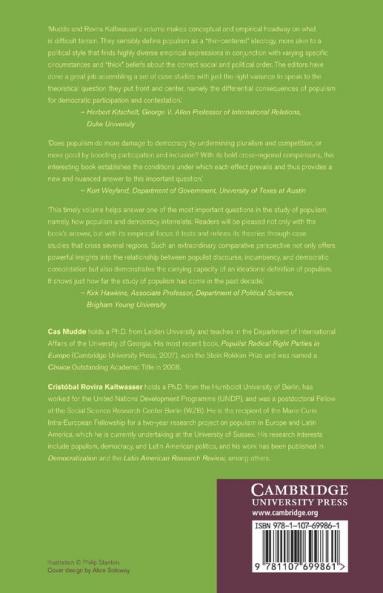 Populism in Europe and the Americas