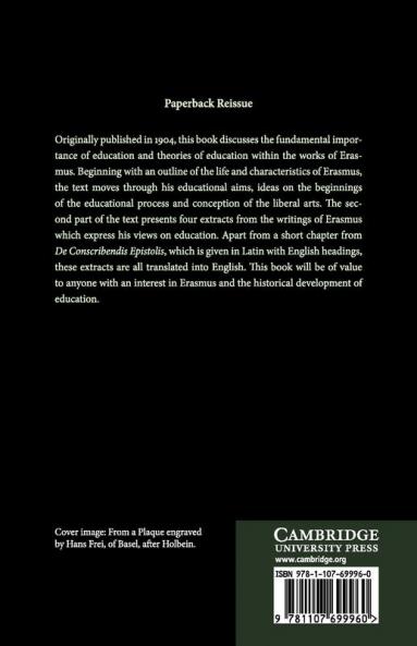 Desiderius Erasmus Concerning the Aim and Method of Education