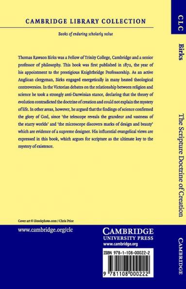 The Scripture Doctrine of Creation