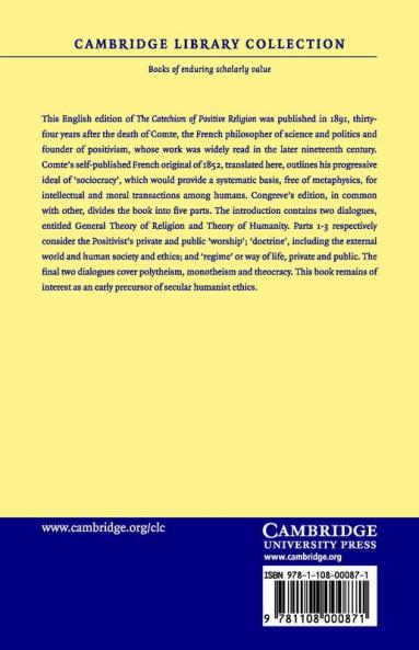 The Catechism of Positive Religion