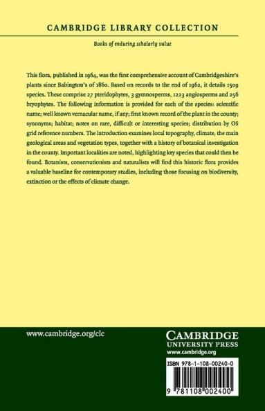 A Flora of Cambridgeshire