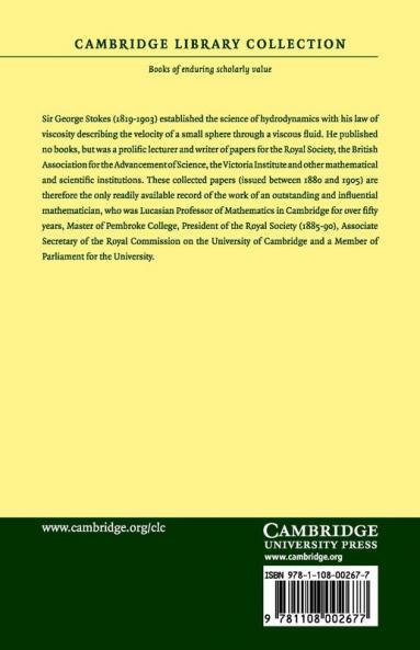Mathematical and Physical Papers