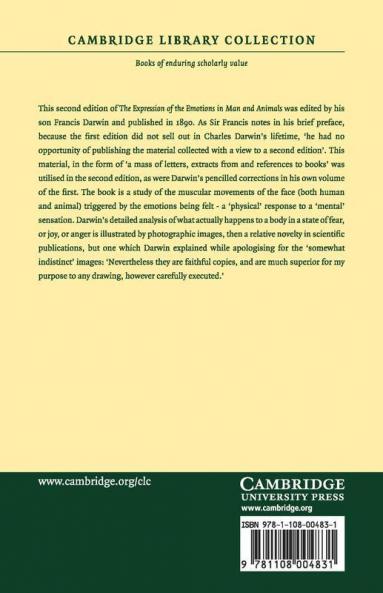 The Expression of the Emotions in Man and Animals