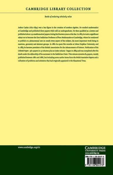 The Collected Mathematical Papers