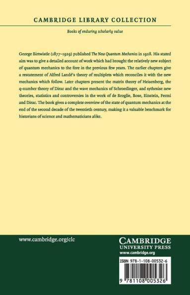 The New Quantum Mechanics