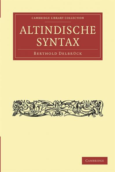 Altindische Syntax