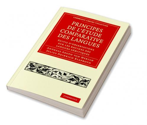 Principes de L'Etude Comparative Des Langues