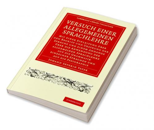 Versuch Einer Allegemeinen Sprachlehre