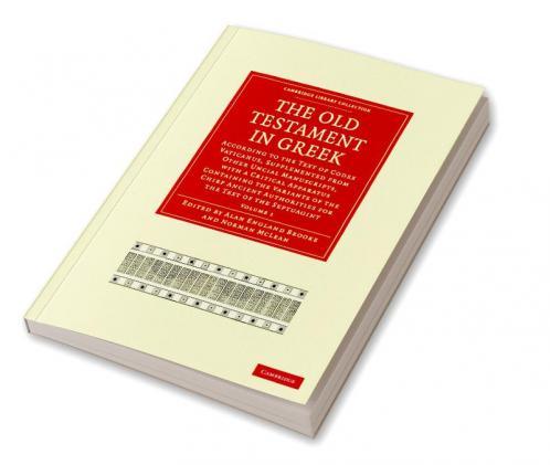 The Old Testament in Greek