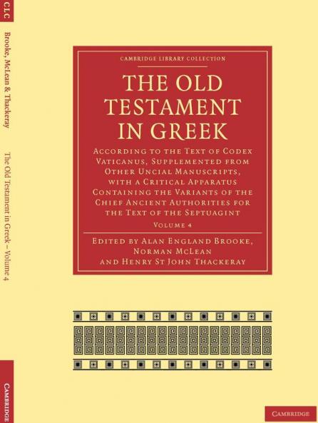 The Old Testament in Greek