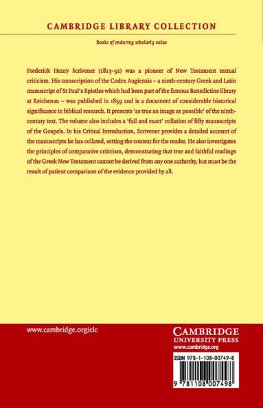 An  Exact Transcript of the Codex Augiensis