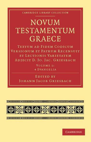 Novum Testamentum Graece - Volume 1
