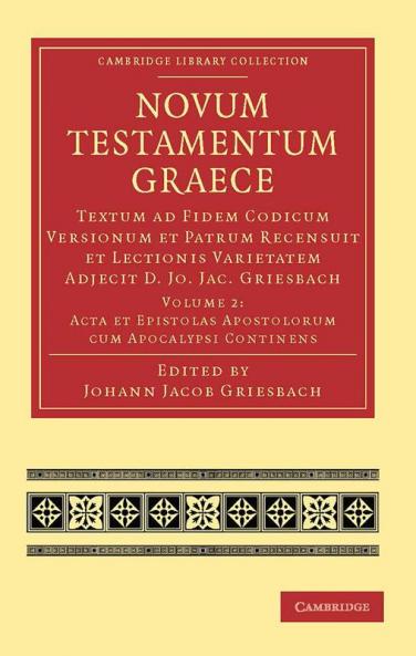 Novum Testamentum Graece - Volume 2
