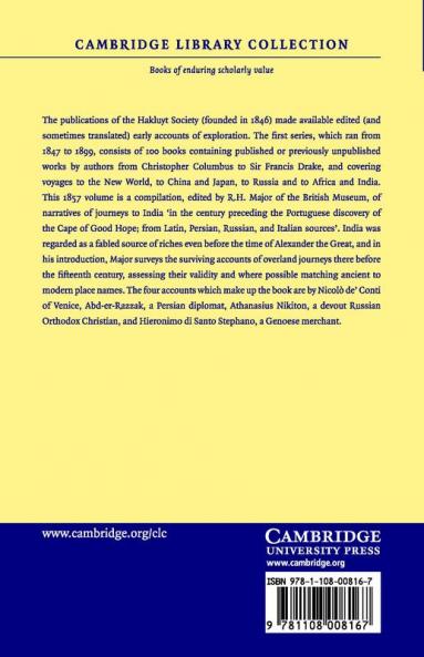 India in the Fifteenth Century