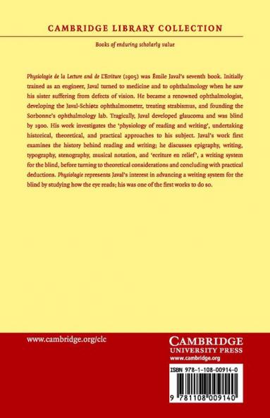 Physiologie de la lecture et de l'ecriture