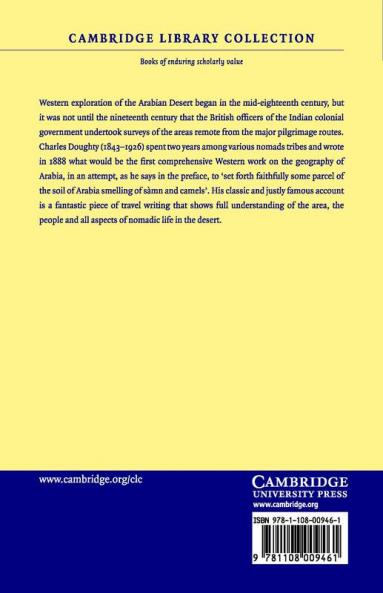 Travels in Arabia Deserta - Volume 1