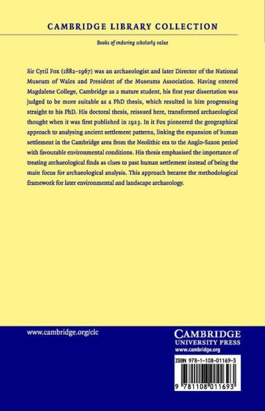 The Archaeology of the Cambridge Region