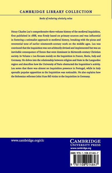 A History of the Inquisition of the Middle Ages - Volume 2