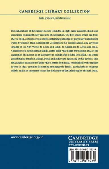 Travels of Pietro Della Valle in India