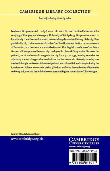 History of the City of Rome in the Middle Ages - Volume 2