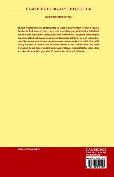 Etymologicum Graecae Linguae Gudianum