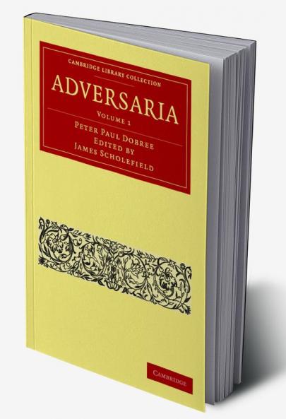 Adversaria - Volume 1