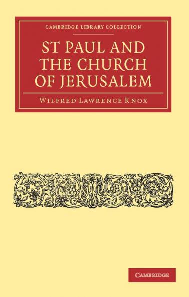 St Paul and the Church of Jerusalem