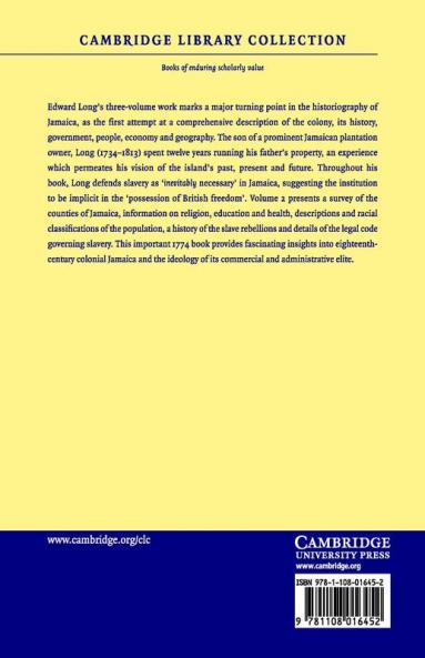 The History of Jamaica - Volume 2